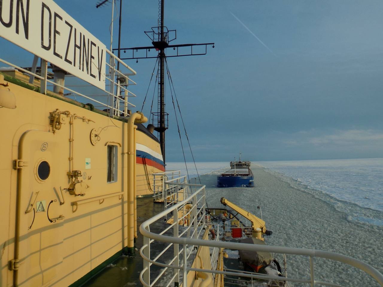 Более 150 судов проведено с начала периода ледокольных проводок 2025-2026 гг.